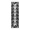 World Rug Gallery Tropical Floral Border Flatweave Indoor/Outdoor Runner Rug 2'x7' Gray 9012GRAY2X7 - alternate 2